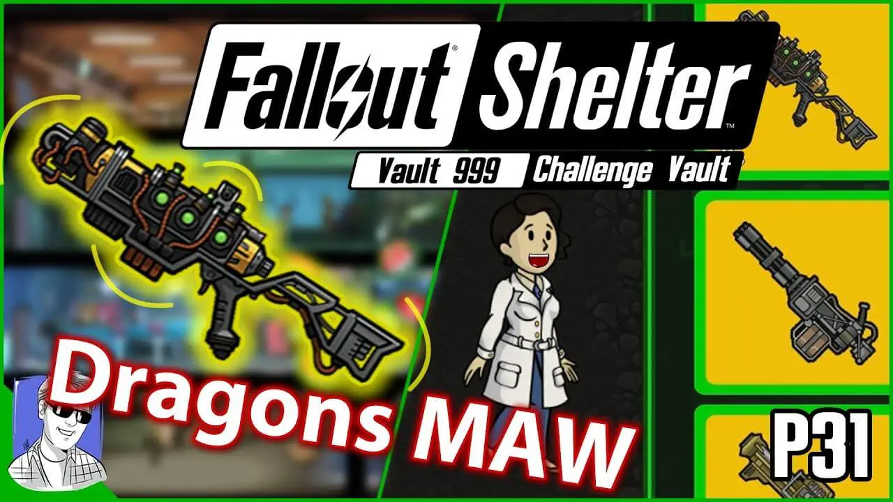 list of legendary weapons in fallout shelter