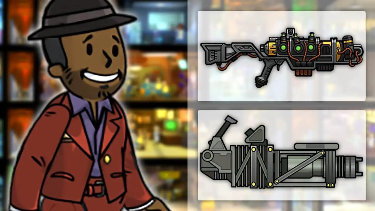 all the weapons in fallout shelter vdsg list 2019