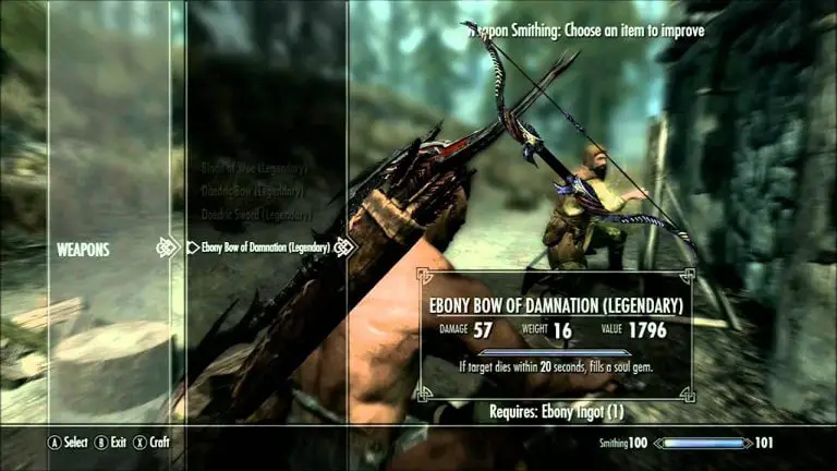 10 Best Bows In Skyrim The Red Epic   Ebony 768x432 