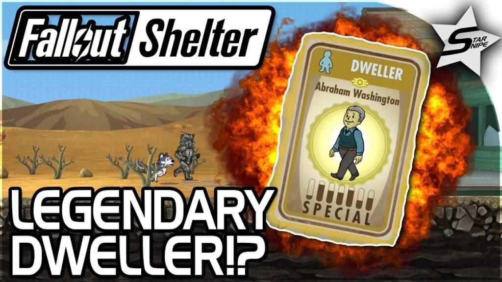 fallout shelter legendary dwellers cheat