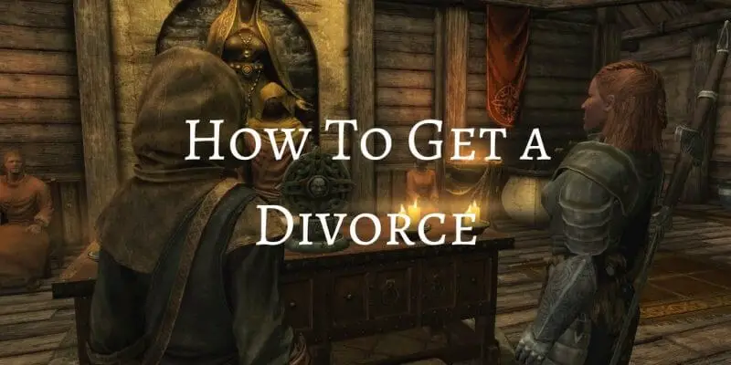 How to divorce in Skyrim